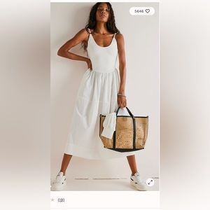 NWT Free people Dylan MIdi Dress